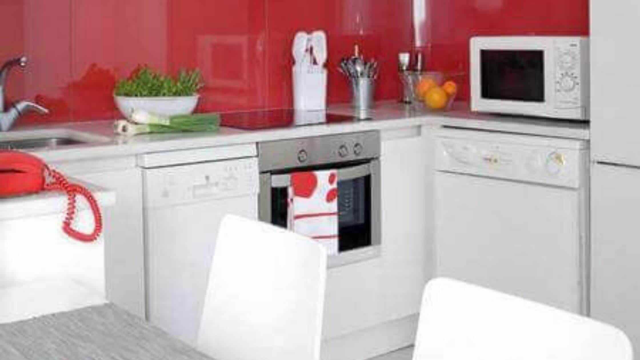 Red and White Kitchen Designs